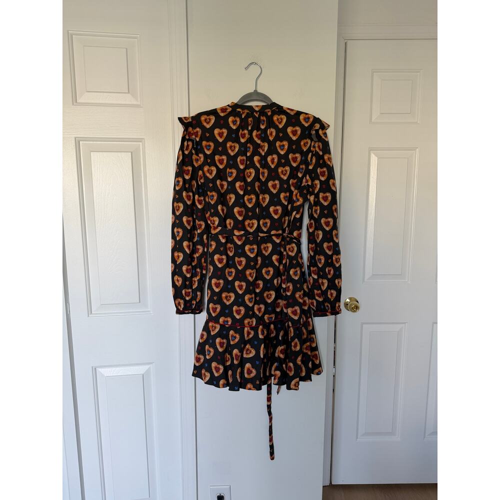 Nuuly x Rachel Antonoff Laura Sugar Cookie Mini Dress - Picture 3 of 4